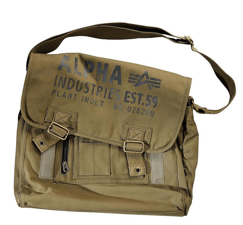 Сумка Cargo Canvas Courier Alpha Industries