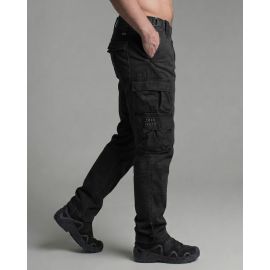  Мужские брюки- карго Zeus черные Foersverd, фото 1 