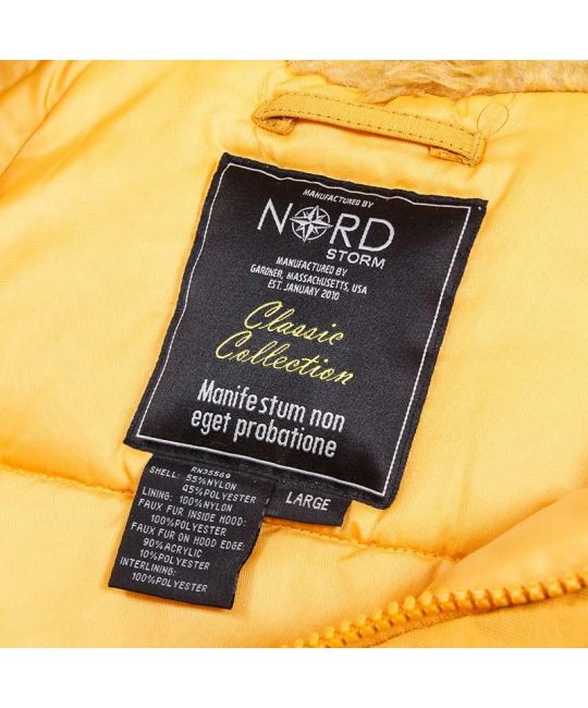  Куртка N3B Oxford Nord Storm Gold, фото 3 