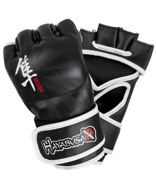  Перчатки ММА Hayabusa Ikusa 4oz MMA Gloves - Black, фото 1 