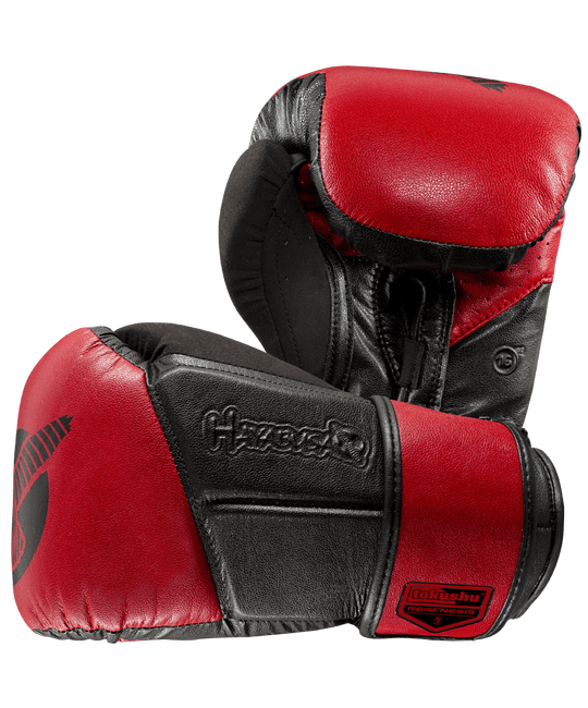  Перчатки боксерские Hayabusa Tokushu® Regenesis 16oz Gloves Black / Red, фото 1 