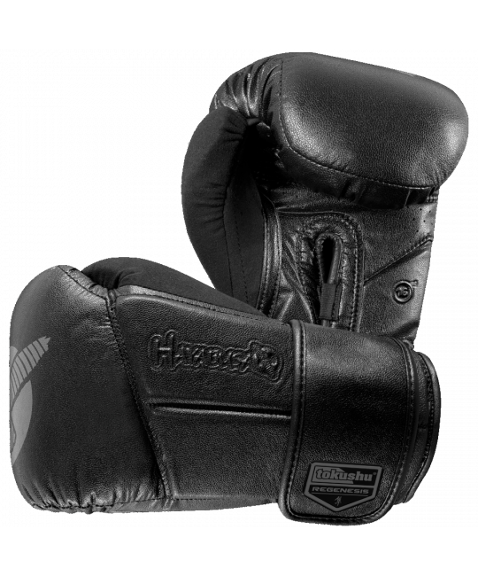  Перчатки боксерские Hayabusa Tokushu® Regenesis 16oz Gloves Black, фото 1 