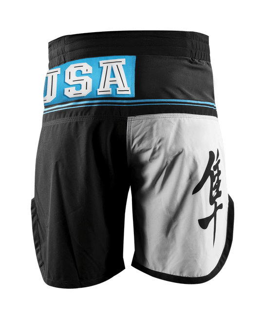  Шорты ММА Hayabusa Flex Factor Training Shorts Blue/Black, фото 3 