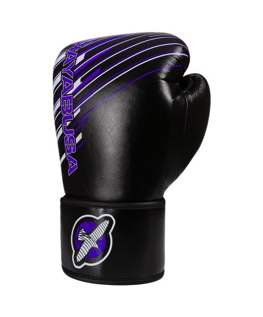  Перчатки боксерские Hayabusa Ikusa Charged 10oz Black/Purple, фото 3 