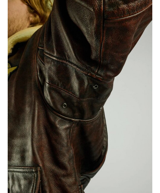  Мужской кожаный пилот Red Tornado Foersverd, фото 14 