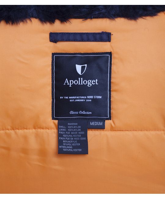  Аляска мужская HUSKY ink-orange APOLLOGET, фото 6 