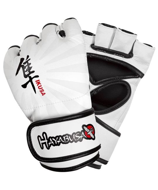  Перчатки ММА Hayabusa Ikusa 4oz MMA Gloves - White, фото 1 